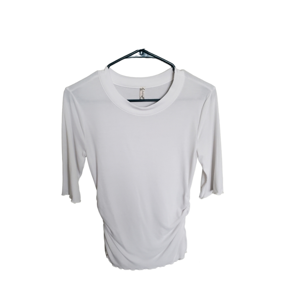 Talk To Me Tee in White Free People